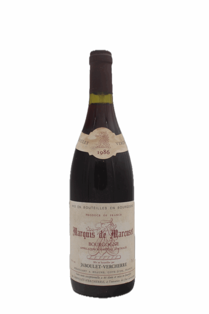 Jaboulet Vercherre - Marquis de Marcuset 1986
