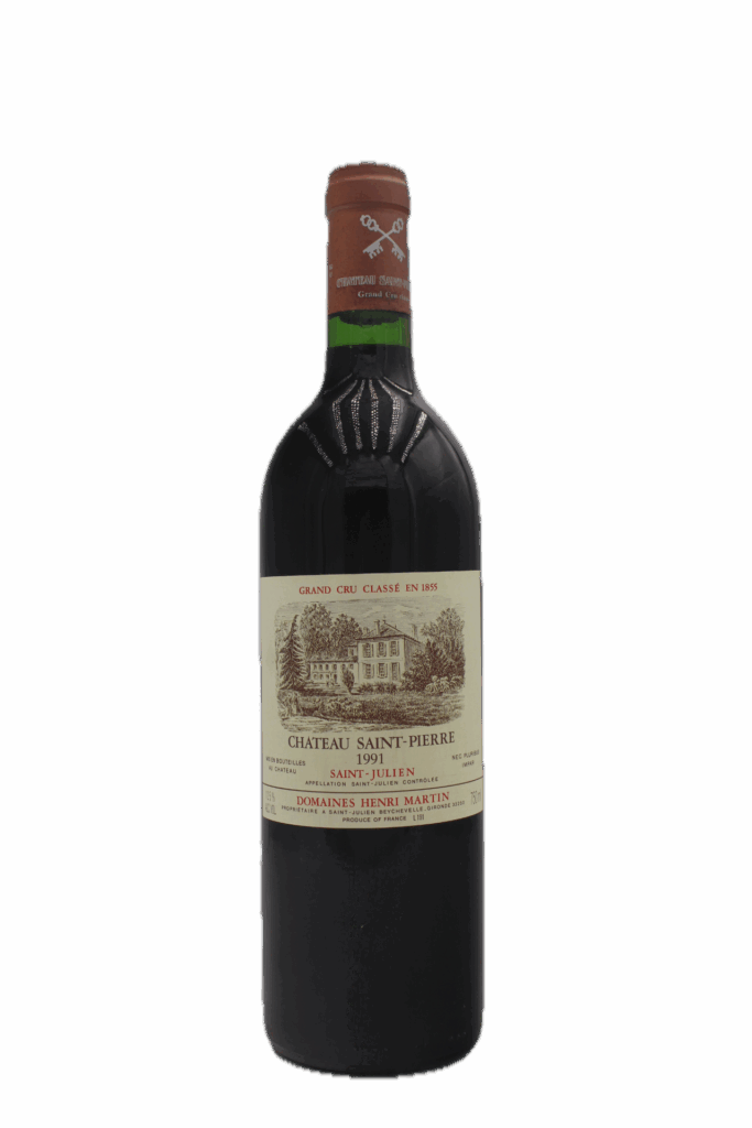 Chateau Saint Pierre - Saint Julien Grand Cru calsse 1991