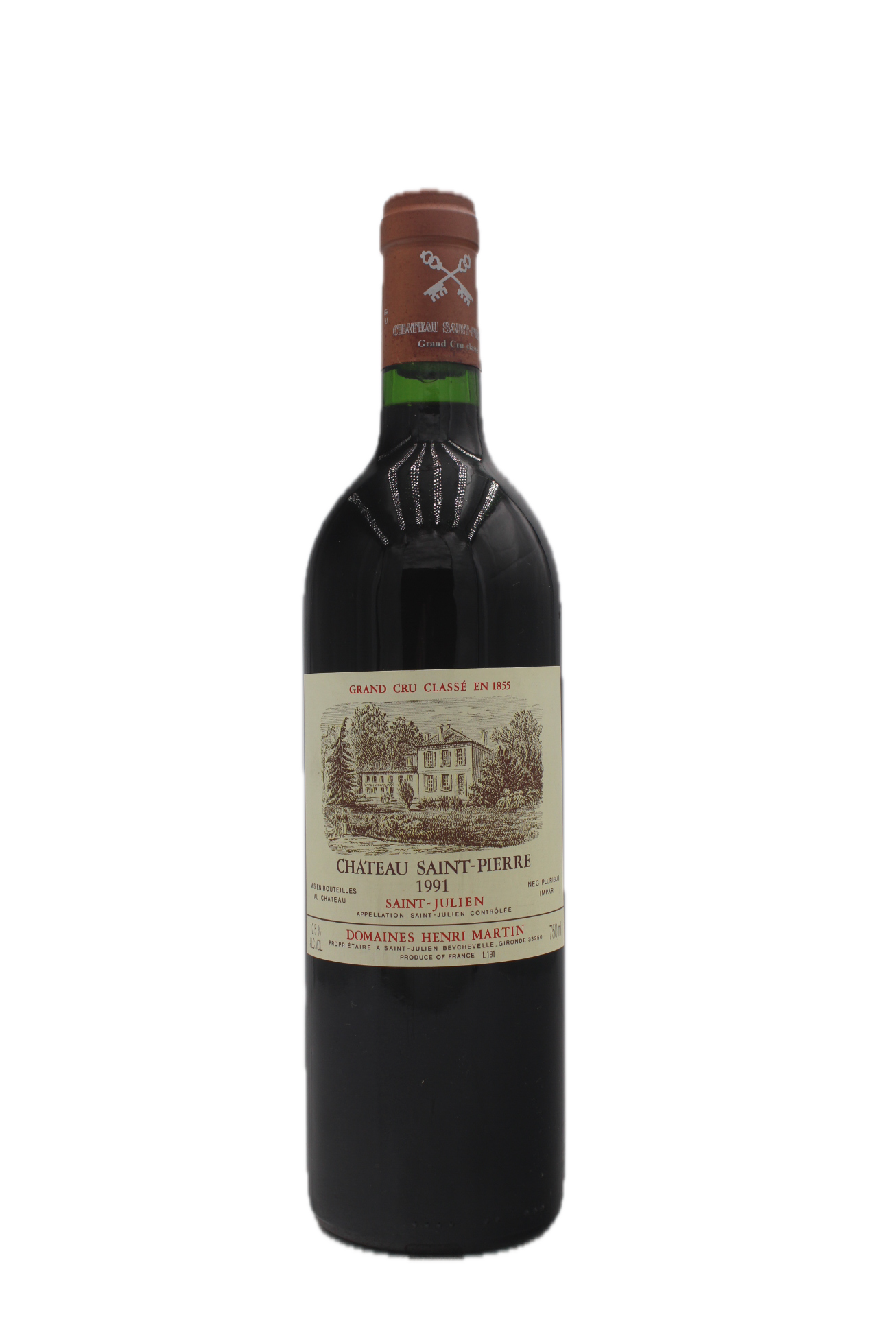 Chateau Saint Pierre - Saint Julien Grand Cru calsse 1991
