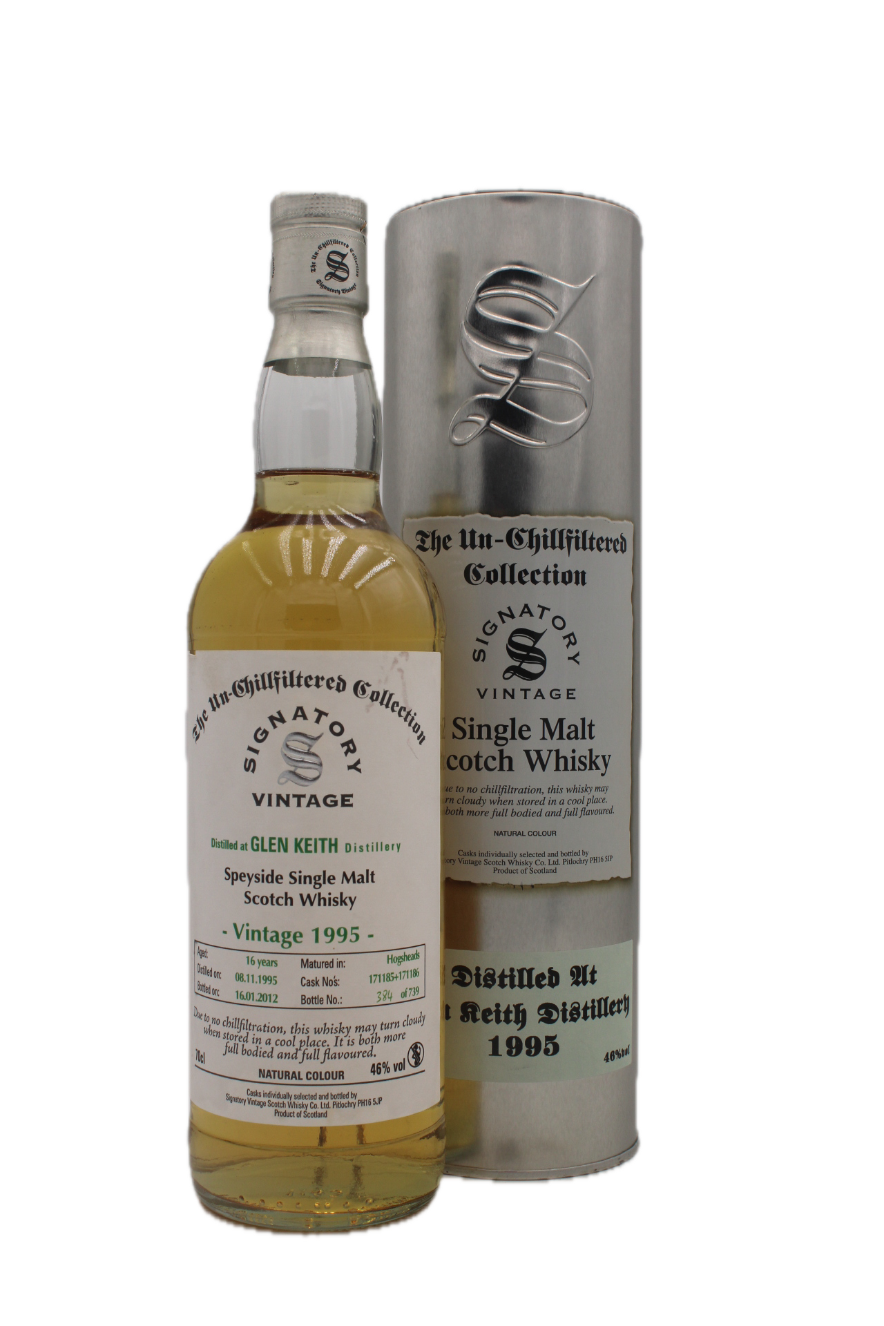 Signatory Vintage - Glen Keith 1995 (The Un-Chillfiltered Collection)