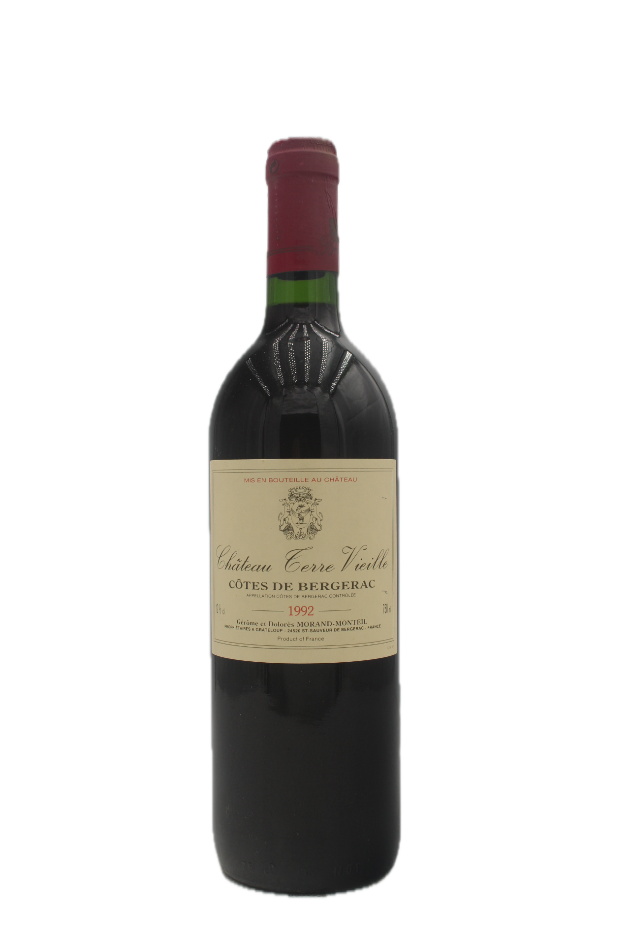 Château Terre Vieille - Cotes de Bergerac 1992