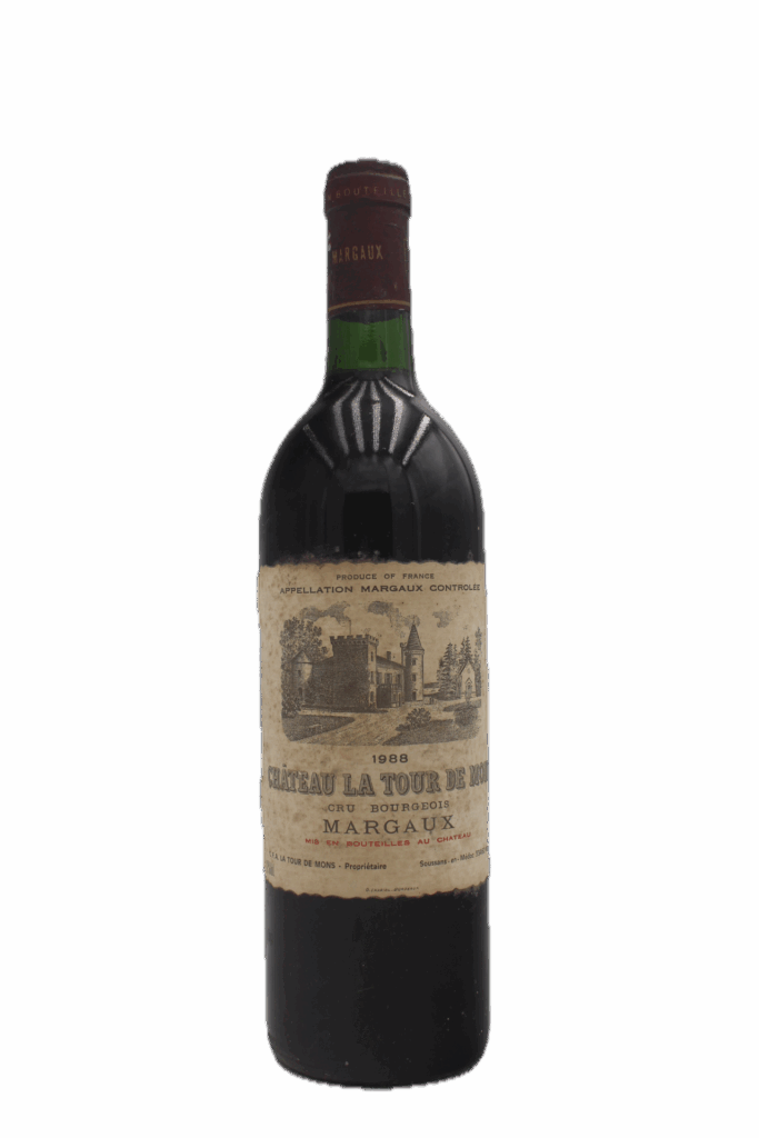 Chateau la Tour de Mons - Margaux 1988