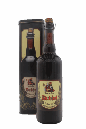 Hertog Jan - Dubbel in Geschenkblik 1993