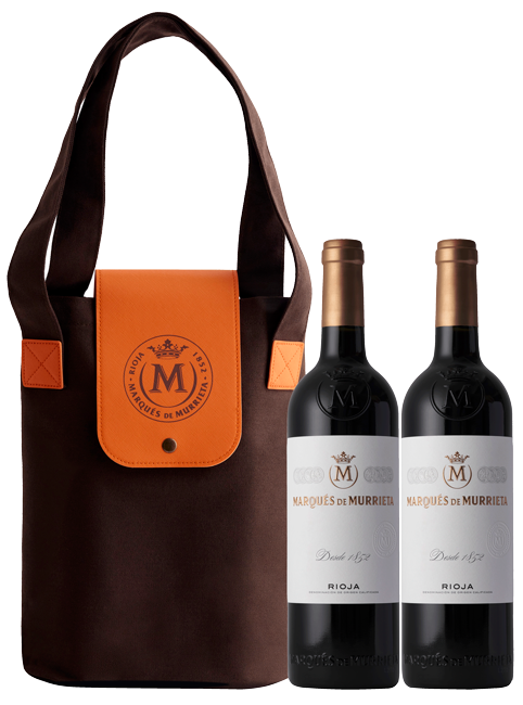 Marques de Murrieta - 2 Flessen Reserva in Tote Bag