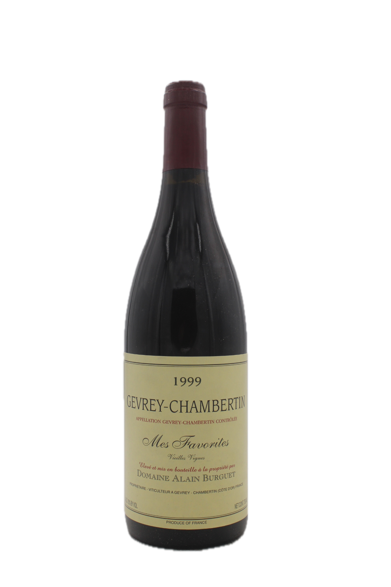 Domaine Alain Burguet - Gevrey Chambertin Vieilles Vignes "Mes Favorites" 1999