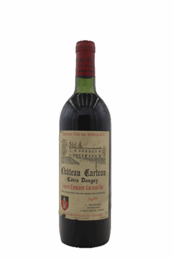 Château Carteau Cotes Daugay - Saint Emilion Grand Cru 1983