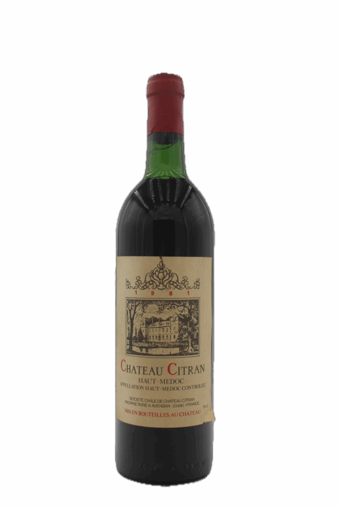 Château Citran - Haut Médoc 1981