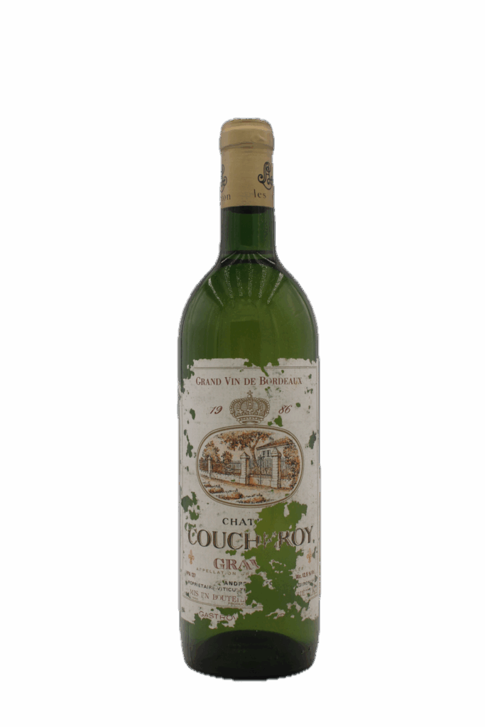 Château Coucheroy Blanc 1986 (Damaged Label)