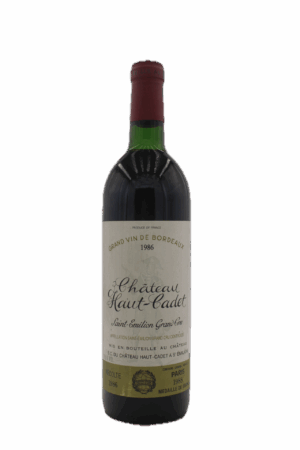 Château Haut Cadet - Saint Emilion Grand Cru 1986