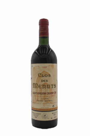 Clos de Menuts - Saint Emilion Grand Cru 1992