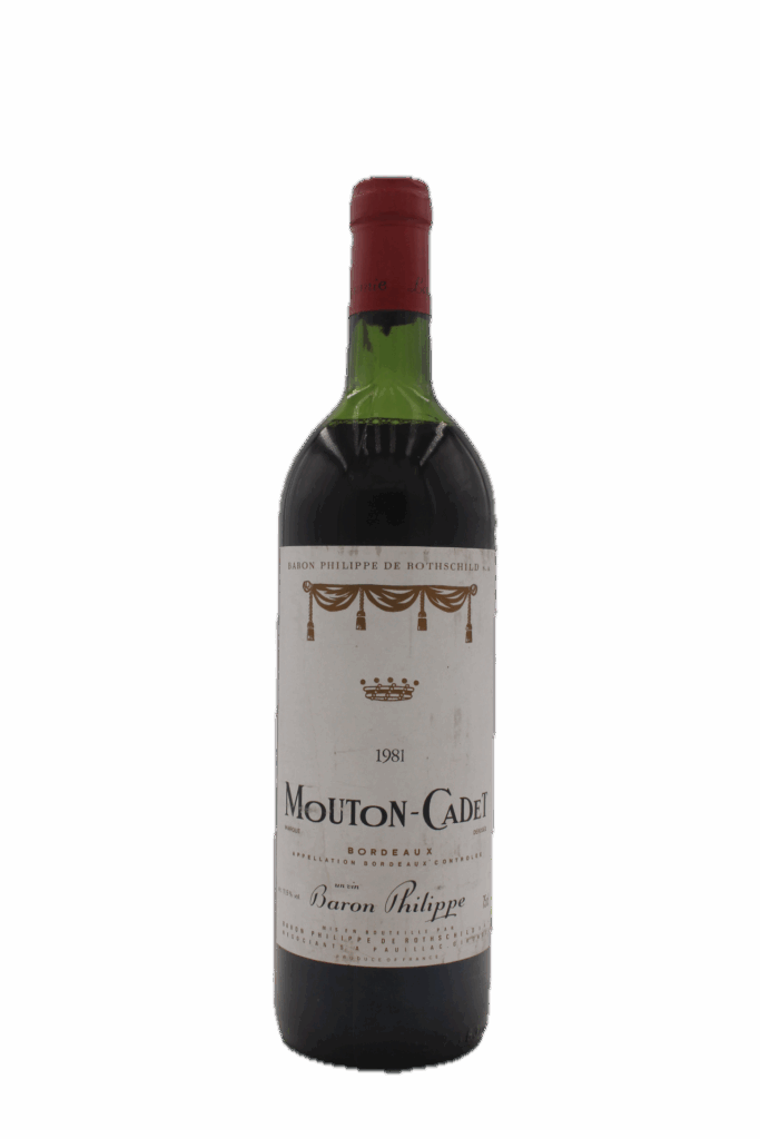 Baron Philippe de Rothschild - Mouton Cadet 1981