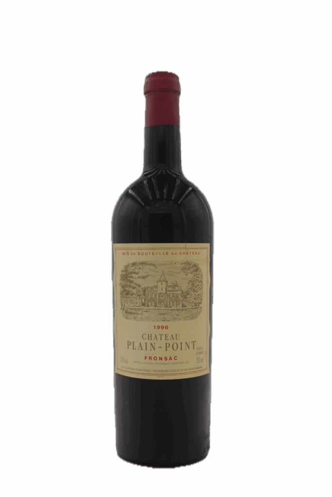 Château Plain-Point - Fronsac 1996