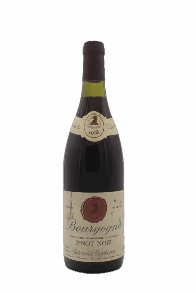 Jaboulet-Vercherre - Bourgogne Pinot Noir 1988