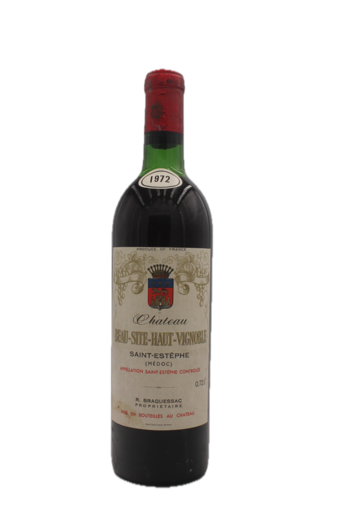 Château Beau Site Haut Vignoble 1972