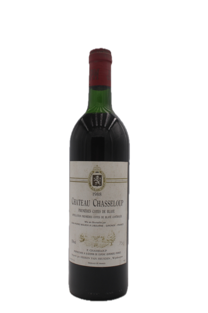 Château Chasseloup - 1er Cotes de Blaye 1988