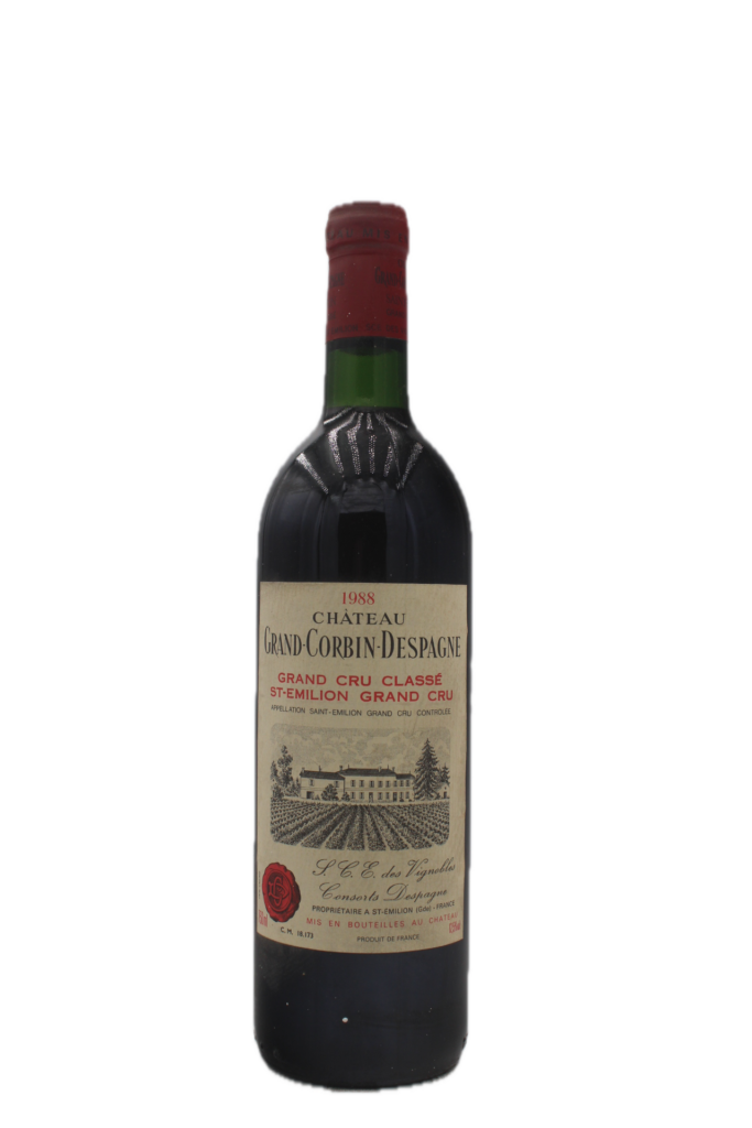Château Grand Corbin Despagne - Saint-Emilion Grand Cru Classé 1988