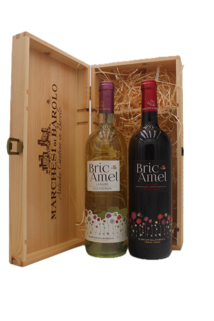 Marchesi di Barolo - Sauvignon en Nebbiolo in Geschenkkist