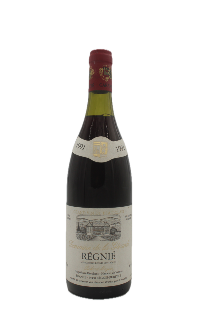 Domaine de la Gérarde - Régnié Beaujolais 1991