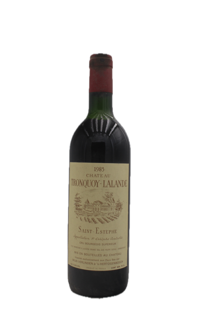 Château Tronquoy-Lalande - Saint-Estephe 1985