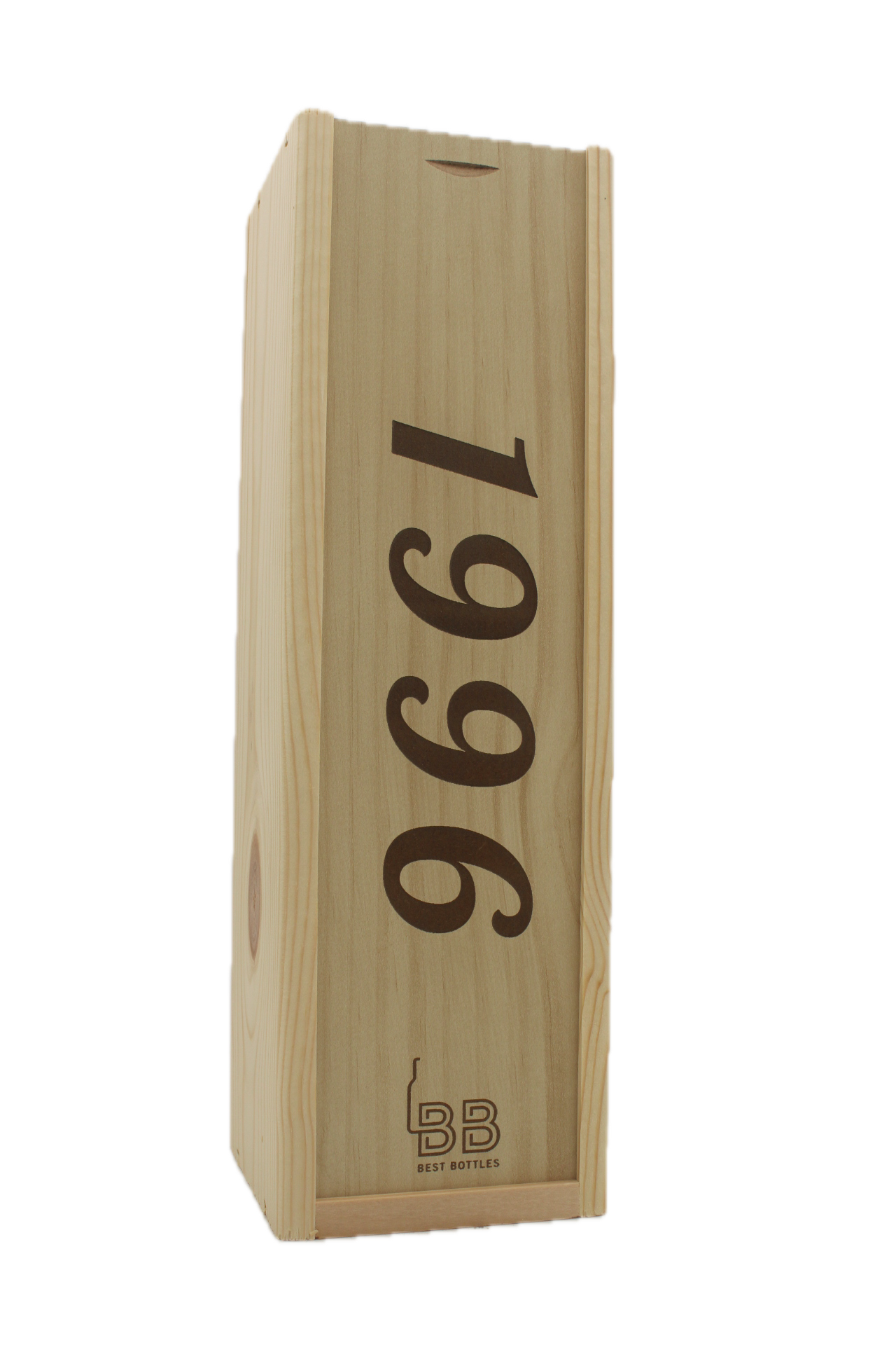 Wijnkist 1 Fles opdruk 1996