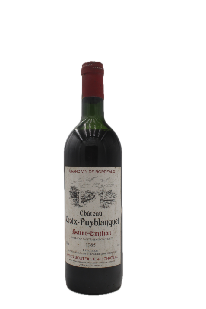 Château la Croix-Puyblanquet - Saint-Emilion 1985 (Low Shoulder)