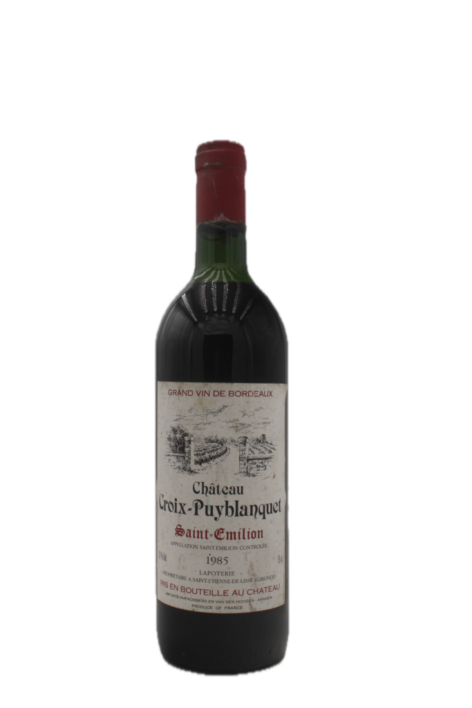 Château la Croix-Puyblanquet - Saint-Emilion 1985