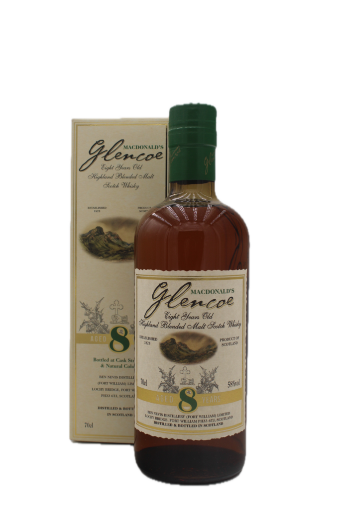 MacDonalds - Glencoe 8 Years Highland Blended Malt Whisky