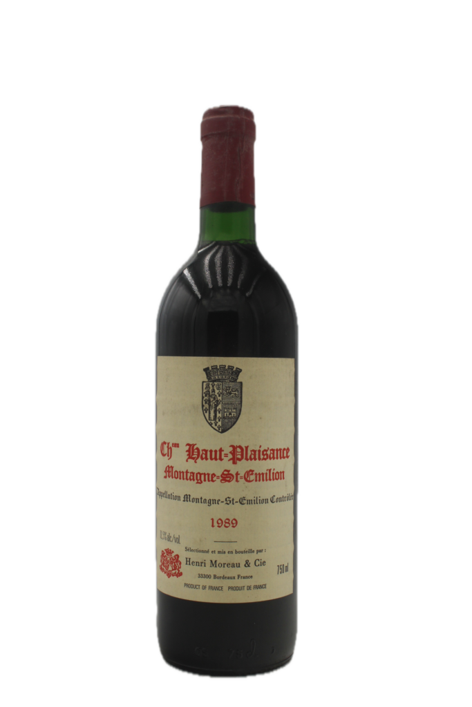 Château Plaisance - Montagne-Saint-Emilion 1989