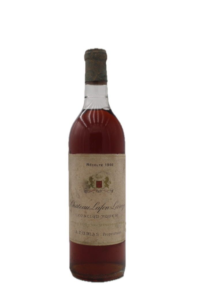 Château Lafon-Laroze (Contigy Yquem) - Sauternes 1966