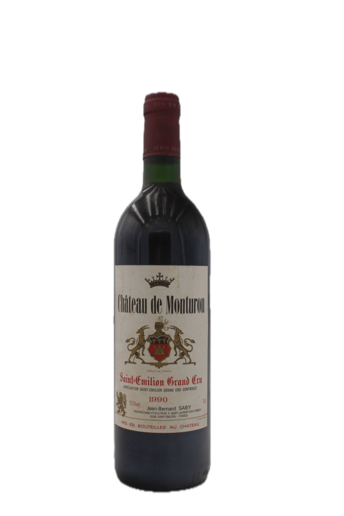Château de Monturon - Saint Emilion Grand Cru 1990