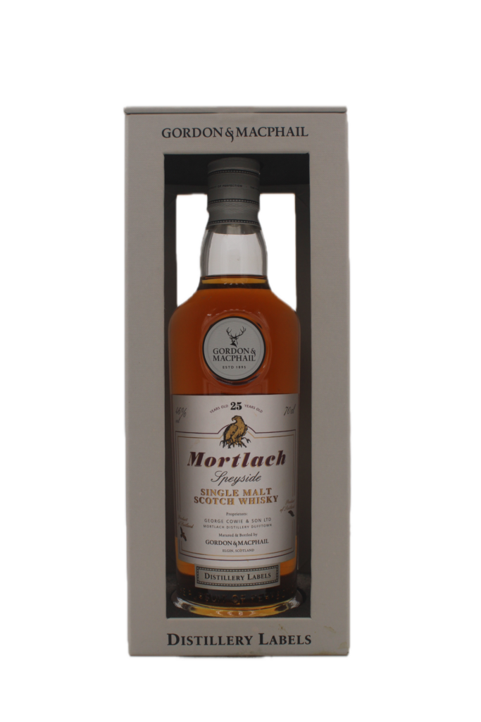 Mortlach - 25 Years Gordon Macphail Distillery Labels