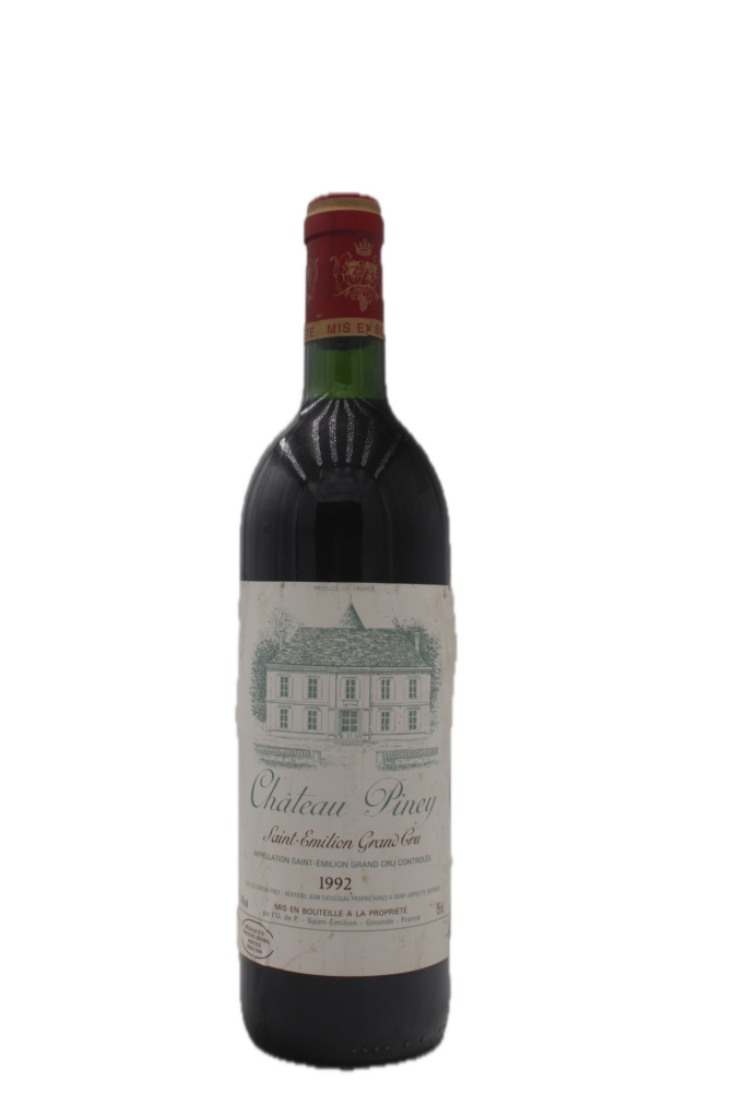 Château Piney - Saint Emilion Grand Cru 1992