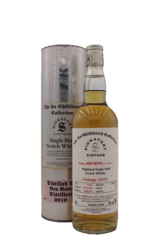Signatory Vintage - 9 Years Ben Nevis 2010
