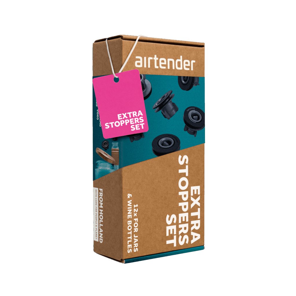Airtender - 12 Vacuümstoppers