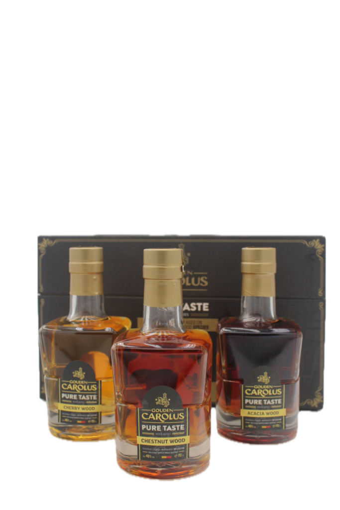 Gouden Carolus - Pure Taste "Wood Series" 3x20cl