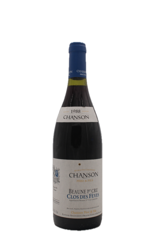 Domaine Chanson - Beaune 1er Cru Clos des Feves 1988