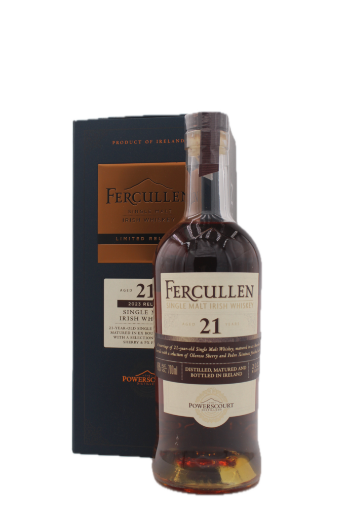 Fercullen 21 Years Single Malt Irish Whiskey (Limited 2023 Release)