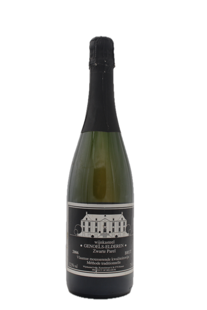 Wijnkasteel Genoels-Elderen - Zwarte Parel Vlaamse Mousserende Kwaliteitswijn 2006