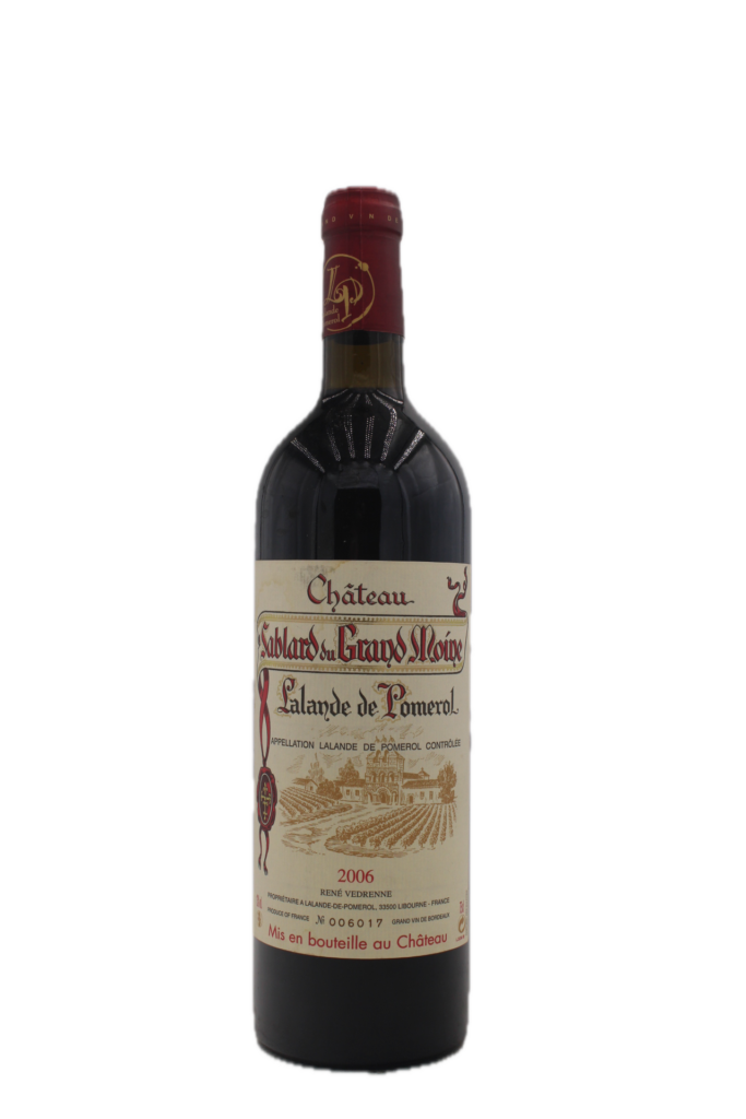 Château Sablard du Grand Moine - Lalande de Pomerol 1998