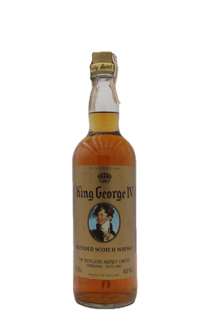 King George IV - Blended Scotch Whisky (Old Bottle)