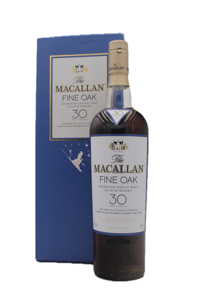 The Macallan - 30 Years Fine Oak Old Bottle (Slightly Damaged Box)