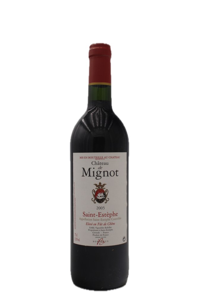 Château de Mignot - Saint Estephe 2005