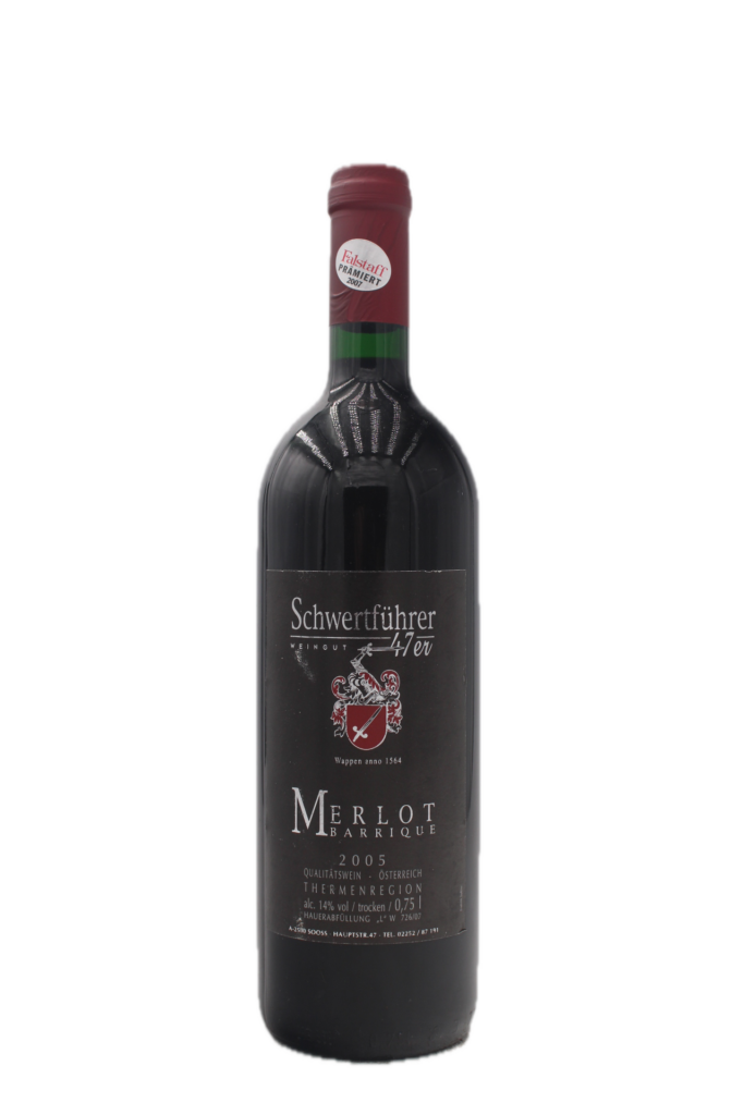 Weingut Schwertführer - Merlot Barrique 2005