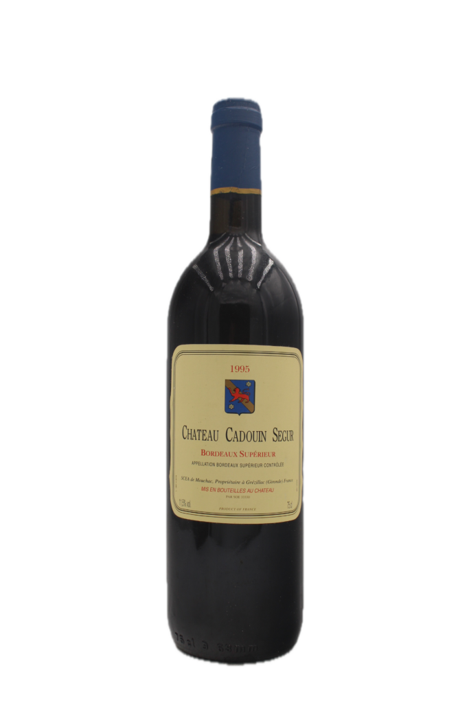 Chateau Cadouin Segur - Bordeaux Superieur 1995