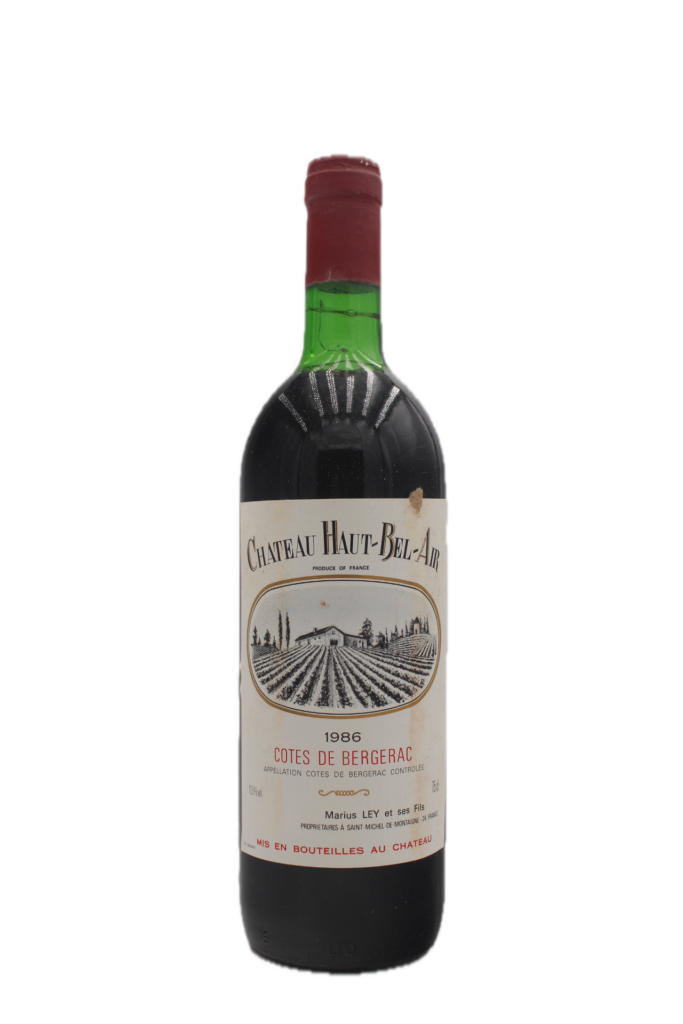 Château Haut Bel-Air - Cotes de Bergerac 1986