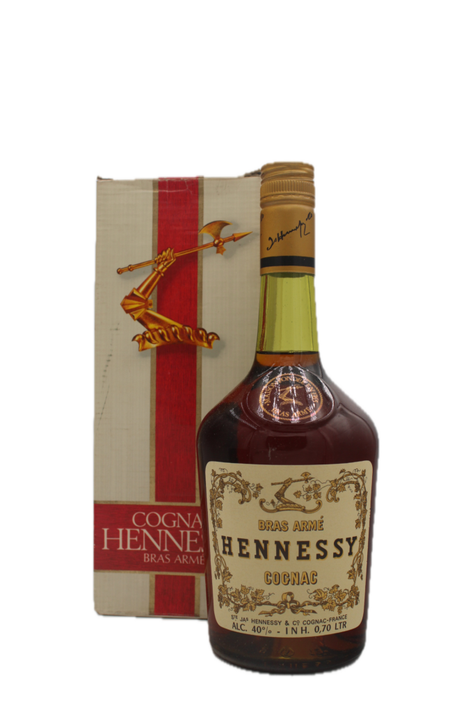 Hennessy - Bras Arme Cognac Old Bottle