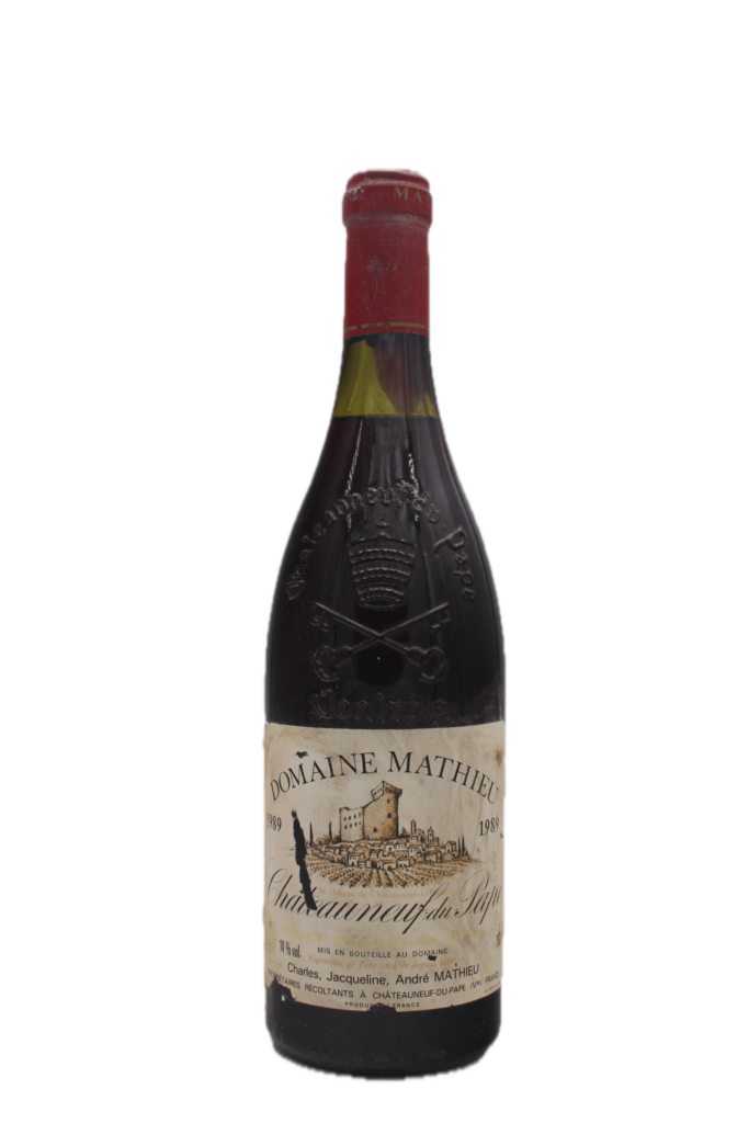 Domaine Mathieu - Chateauneuf-Du-Pape 1989