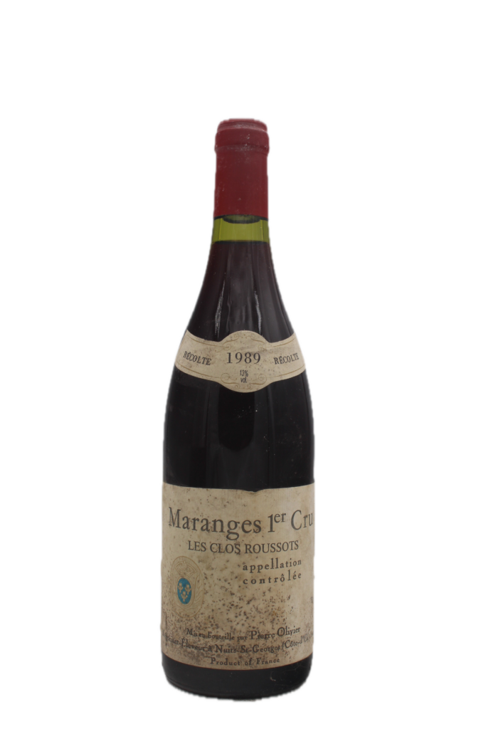 Pierre Olivier - Maranges 1er Cru "Les Clos Roussots"1989