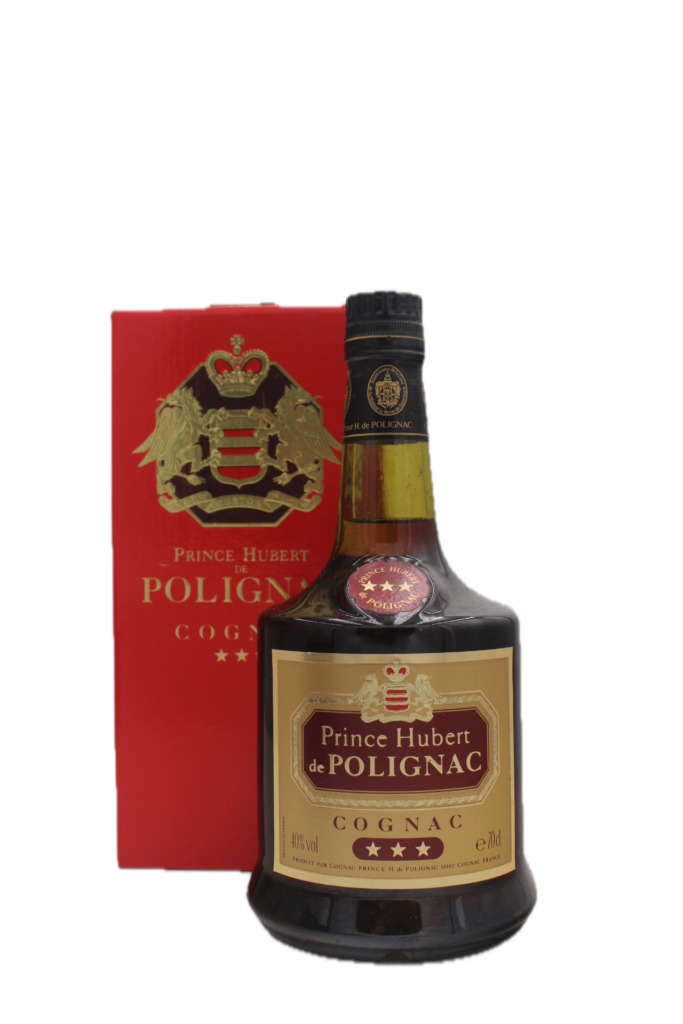 Prince Hubert de Polignac - Cognac Old Bottle