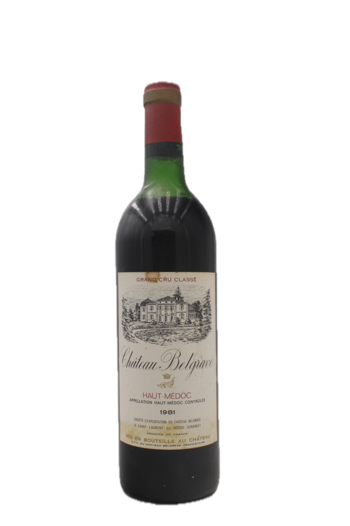 Château Belgrave - Haut-Médoc Grand Cru Classe 1981 (Low Shoulder)